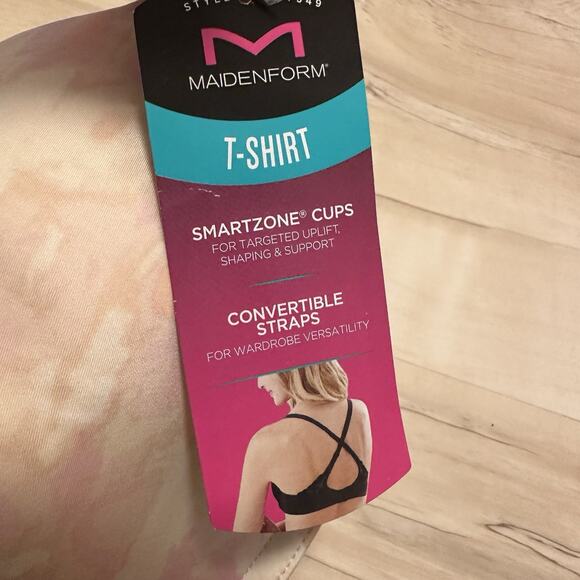 Maidenform Convertible T-Shirt Bra Style DM7549 Size 34D NWT Retail $42 - Picture 4 of 6